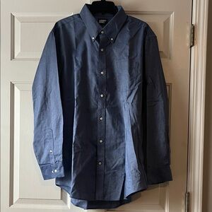 Lands' End Men's Chambray Button-Down Shirt